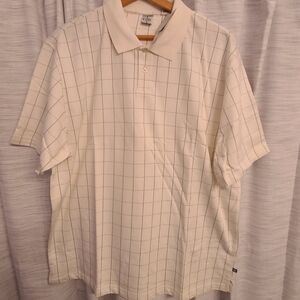 Geoffrey Beene NWT collared tee polo XL